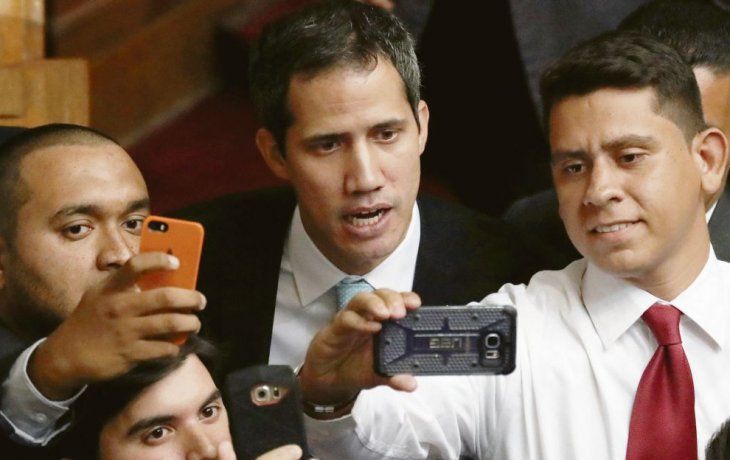 Respaldos. El apoyo internacional que concita le permitió a Juan Guaidó consolidarse como la gran figura de la oposición venezolana.