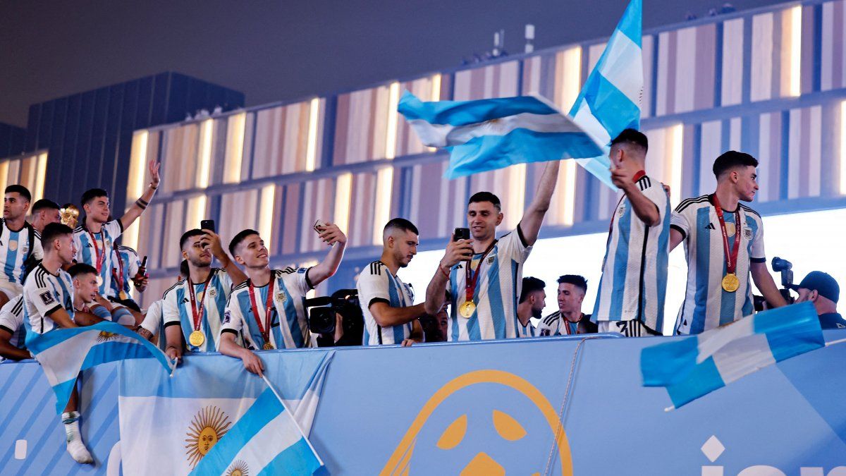 Cuándo llega la Selección a la Argentina y cómo serán los festejos