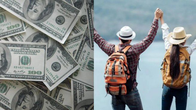 El precio del dólar es muy conveniente para los extranjeros. 