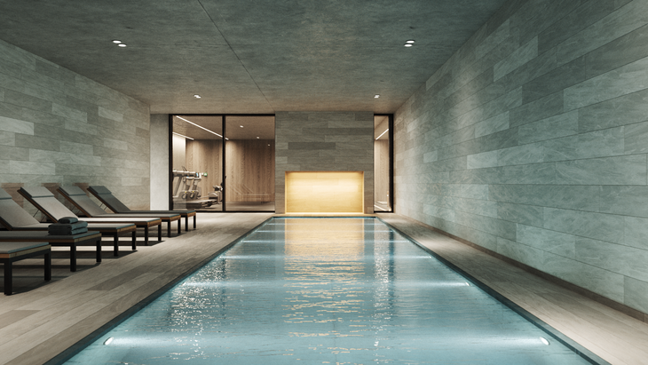 Con piscina y amenities, más servicios de hotel cinco estrellas Con piscina y amenities, más servicios de hotel cinco estrellas