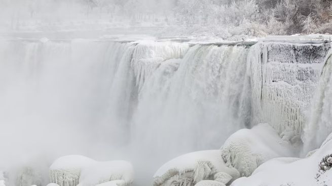 Las Cataratas del Niágara se congelaron por completo una sola vez, en marzo de 1848.&nbsp;