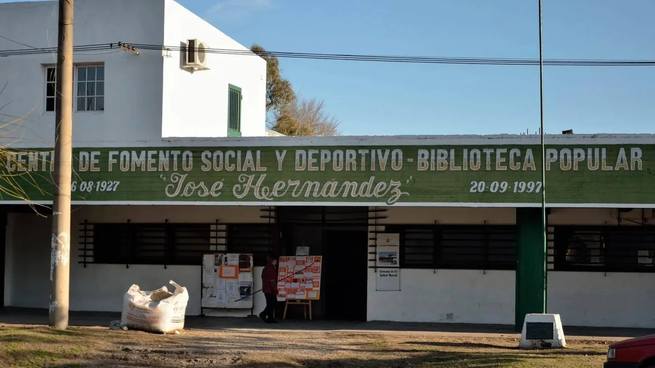 El Club de Fomento José Hernández de La Plata.