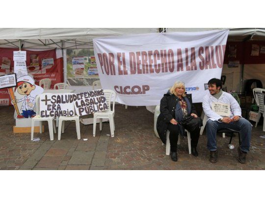 El presidente de la Cicop, Fernando Corsiglia, explicó que sigue el reclamo de la reapertura paritaria para el sector Salud