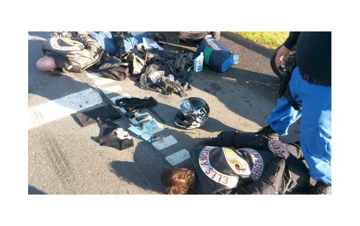 Fue una chorrera de tiros, una cosa de locos