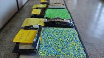 Agentes de la Aduana frenaron el tráfico de más de 10.000 pastillas.&nbsp;