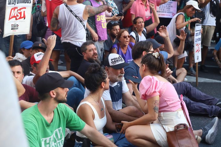 Eduardo Belliboni habló tras ser agredido por la Prefectura. Eduardo Belliboni habló tras ser agredido por la Prefectura.