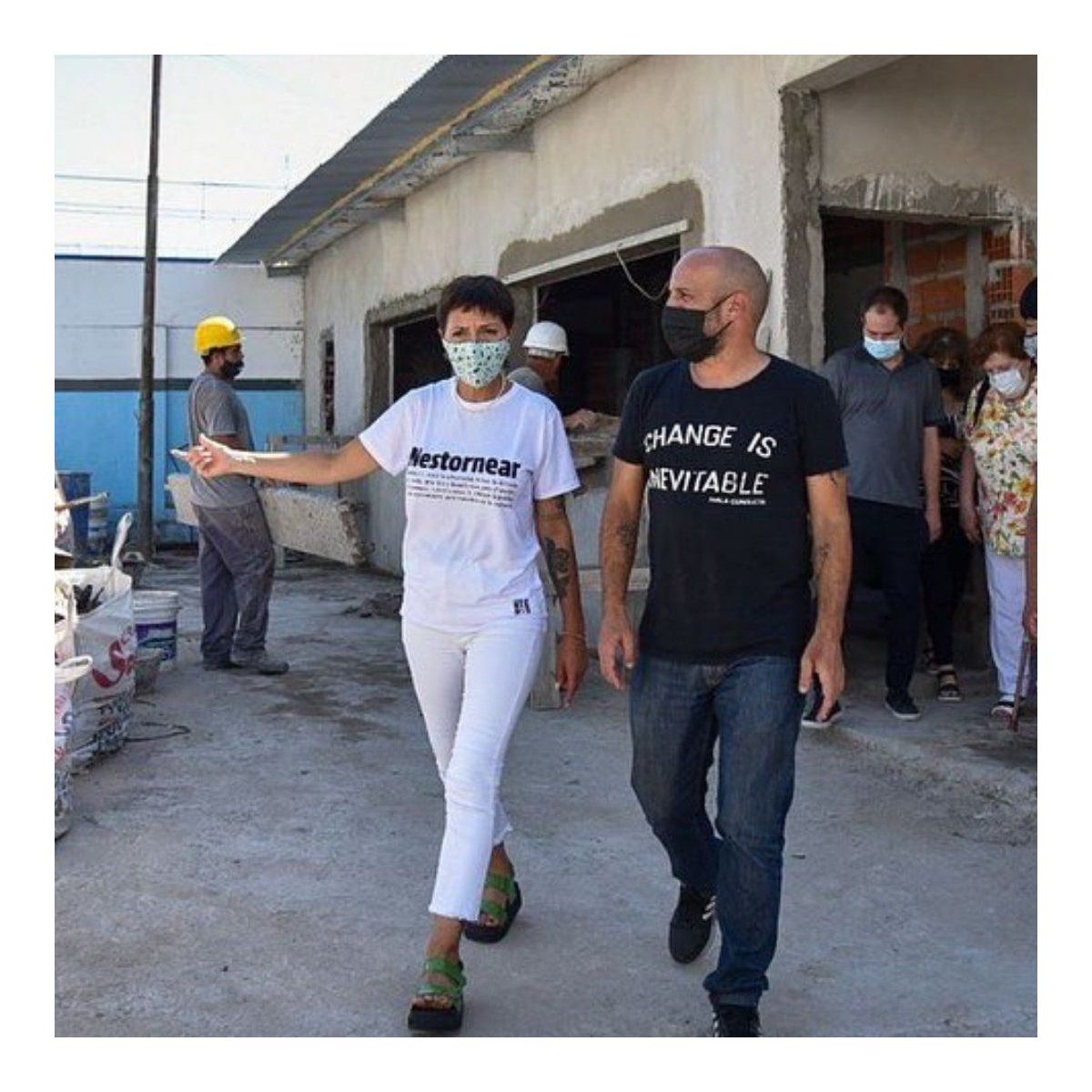 Nestornear: la remera que usÃ³ Mayra Mendoza y generÃ³ furor en las redes