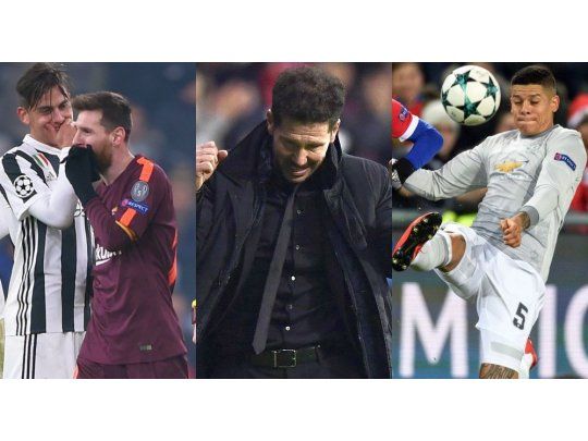 Barcelona se metió en octavos mientras que Atlético de Madrid depende de un milagro. La buena noticia para la selección argentina fue el regreso de Marcos Rojo, posible convocado, tras la lesión.