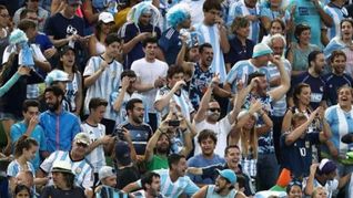Archivo. El primer partido de Argentina en el mundial mostró precios elevados para los snacks y las bebidas. Archivo. El primer partido de Argentina en el mundial mostró precios elevados para los snacks y las bebidas.