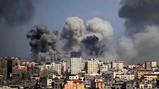 ámbito.com | israel bomabrdeo siria hamas gaza ataques.jpg
