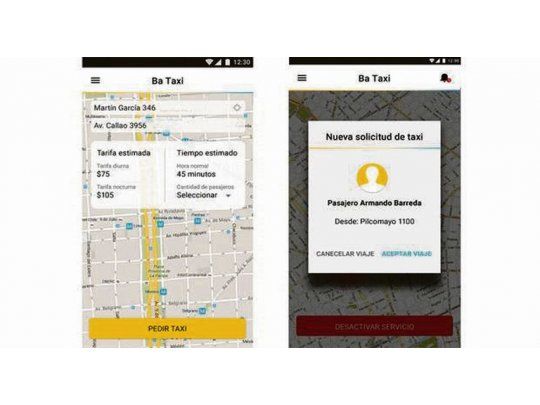 Así funciona. Antes de pedir el taxi, el usuario podrá estimar el tiempo aproximado de viaje al igual que la tarifa que deberá abonar.