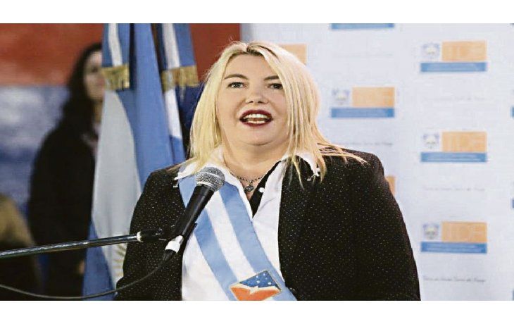QUEJA. La gobernadora Bertone, muy dura con el canciller Faurie.