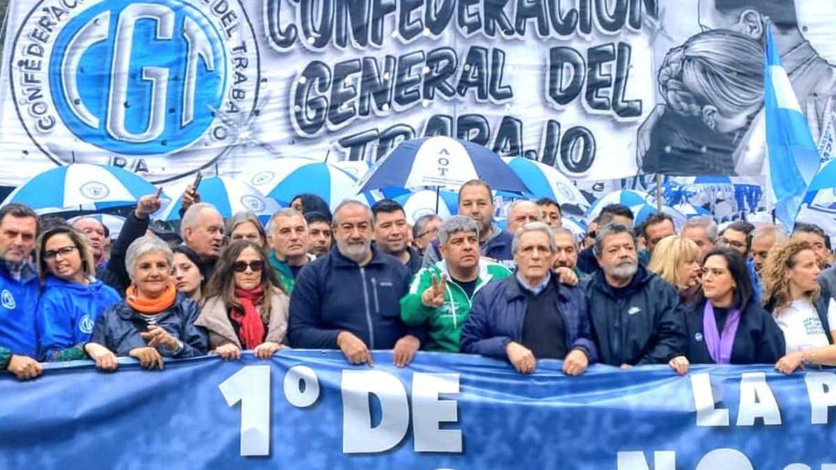 La CGT ratificó el paro del 9 de mayo y pidió que el Senado no apruebe la  ley Bases