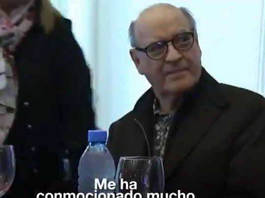 Quino en 2014, cuando se incluy&oacute; a Mafalda en el Plan Nacional de Lectura.