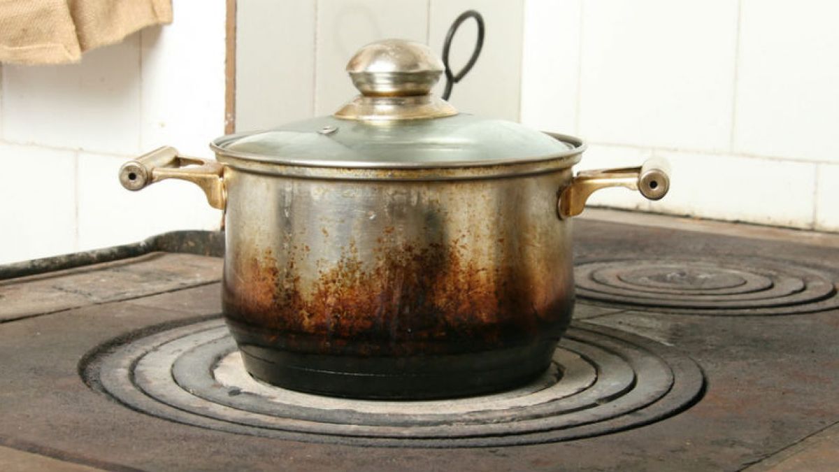 The homemade trick to clean the oxide of the pots and that they are new