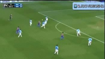Brillante actuación de Messi mantiene al Barcelona en carrera
