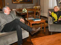 Otros tiempos: Gerardo Morales y Elisa Carrió. Otros tiempos: Gerardo Morales y Elisa Carrió.