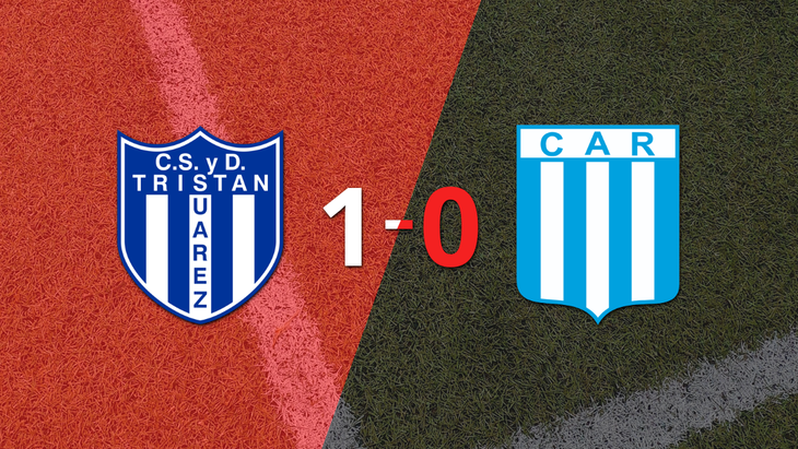 Tristán Suárez derrotó 1-0 a Racing (Cba)