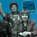 Gobernadores con música, famosos contra la ley de Tierras y Bullrich a los gritos por un pin. Fútbol diplomático y Lorenzetti sirvió un “César”.
