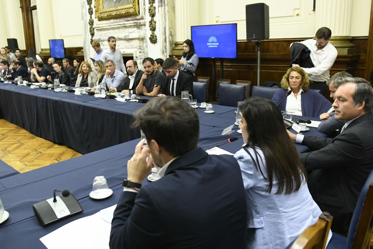 Nueva jornada en la Comisión de Legislación Penal.