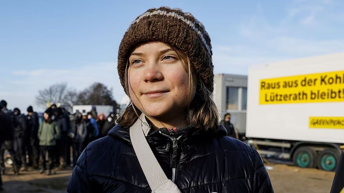 After her arrest, Greta Thunberg arrives at the Davos Forum
