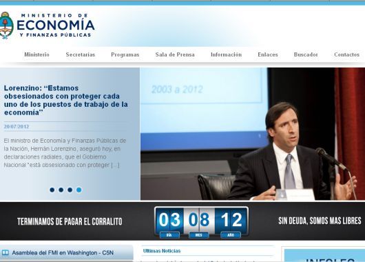 Economía efectivizó el pago del Boden 2012 (foto 1)
