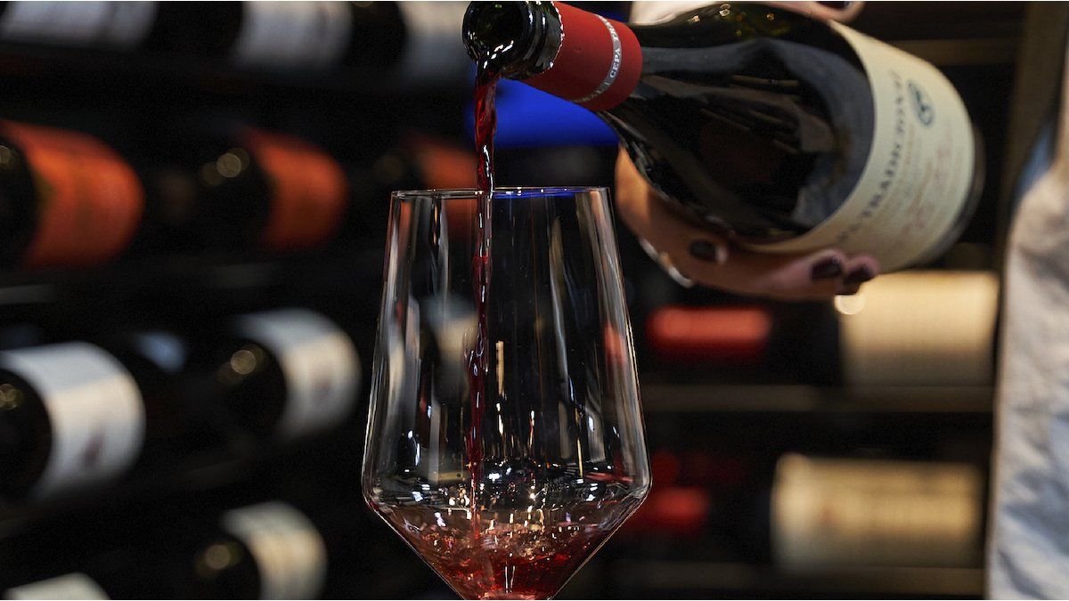 Wine sales fell and have not recovered so far this year