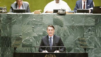 EXTENSO. El presidente Jair Bolsonaro dio un discurso de media hora, el doble de lo permitido en la Asamblea.&nbsp;