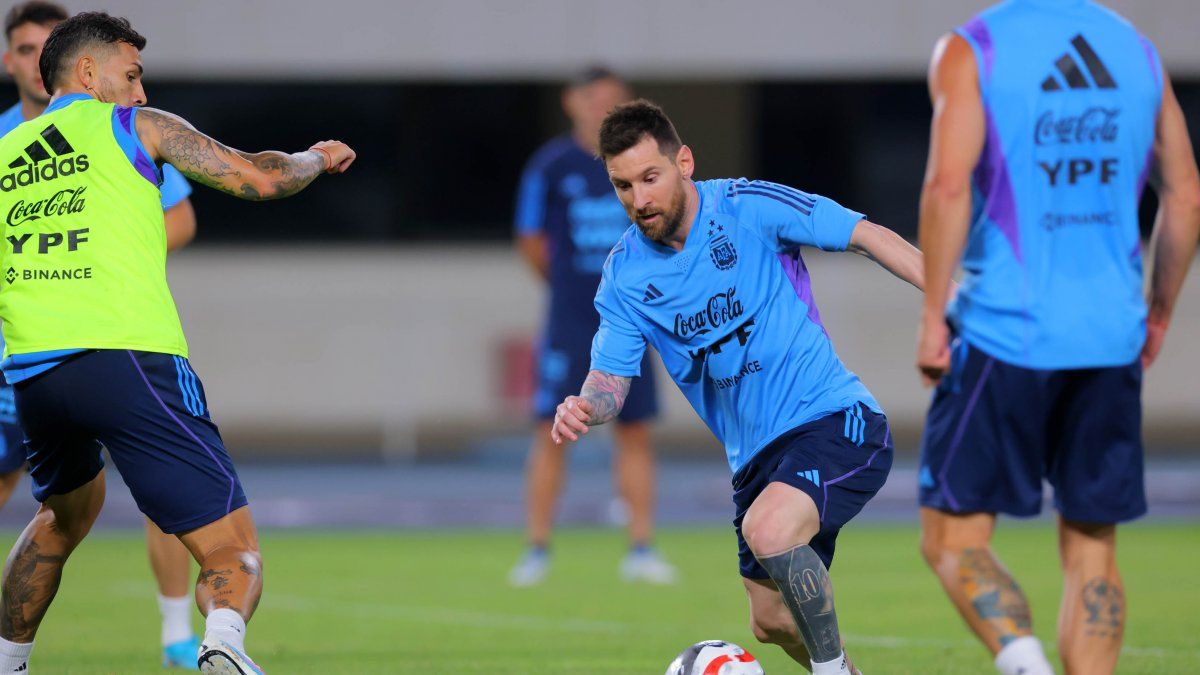 The Argentine National Team continues its preparation in Beijing