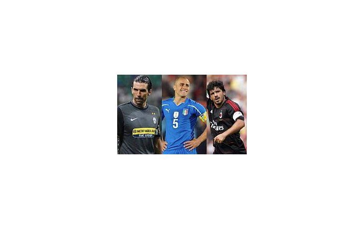 Buffon, Cannavaro y Gattuso están implicados en el escándalo de apuestas ilegales.
