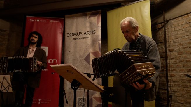 Rodolfo Mederos en una actuación en Domus Artis.&nbsp;