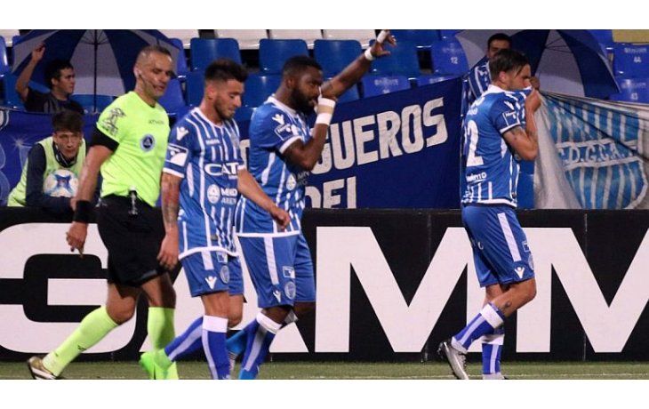 El Morro García marcó la victoria para el elenco mendocino (@ClubGodoyCruz).