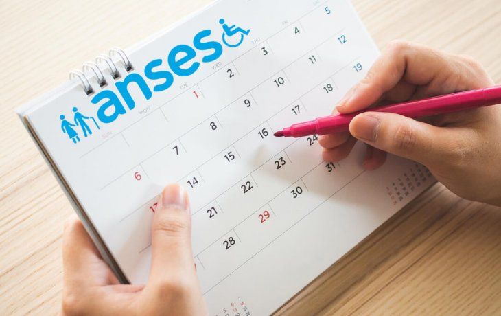 Calendario de pagos ANSES en febrero. 