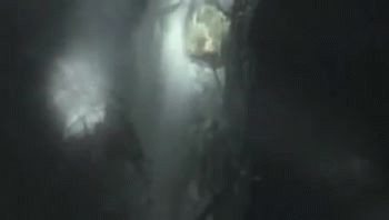 El momento en el que la perforadora encuentra a los mineros chilenos