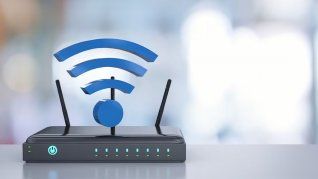 La regla de los 30 centímetros del módem WiFi. La regla de los 30 centímetros del módem WiFi.