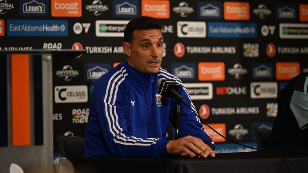 Scaloni habló en la previa del Argentina - Austria.