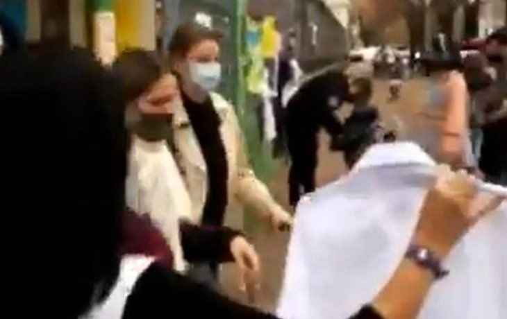 No sos bievenida, docentes increparon a la ministra Acuña en una escuela porteña