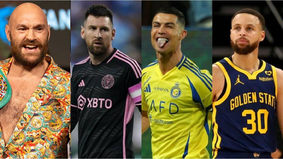 The 50 richest athletes in the world accumulated US $ 4,200 million last year