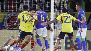 Luis Díaz, con un doblete devastador, le dio el triunfo a Colombia sobre Brasil.