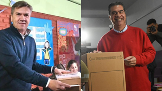 Leandro Zdero y Jorge Capitanich, los dos candidatos más votados.