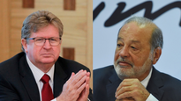 Larrea y Slim Helú, los dos hombres más ricos de México en 2025.