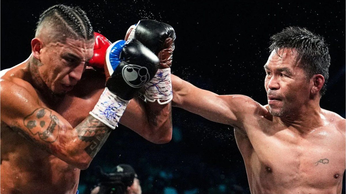 Manny Pacquiao shone at age 46 but did not reach him and Mario Barrios retained the title