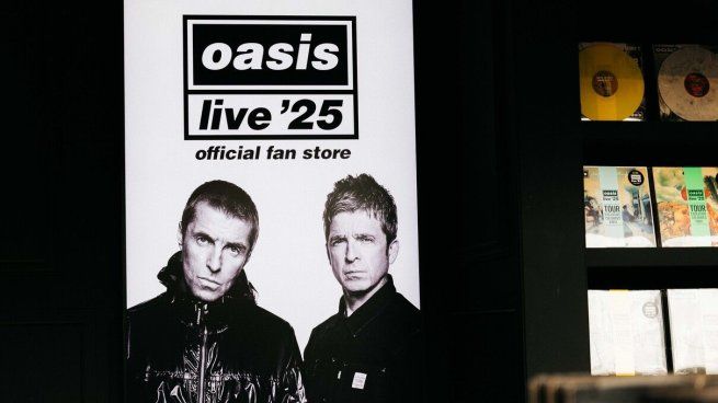 Before the shows in River Plate: the official Oasis Fan Store arrives in Buenos Aires