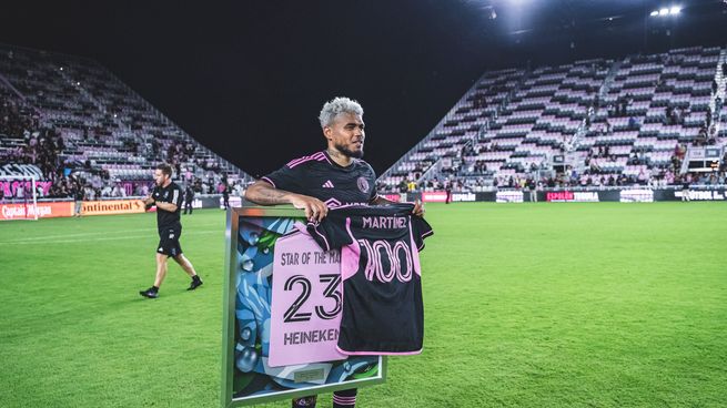 Martínez cerró su etapa en Inter Miami.