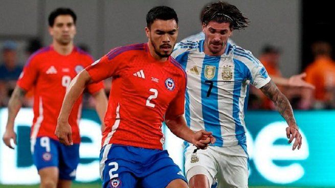 La esposa de un jugador chileno criticó a De Paul: Eres realmente un sucio &nbsp;