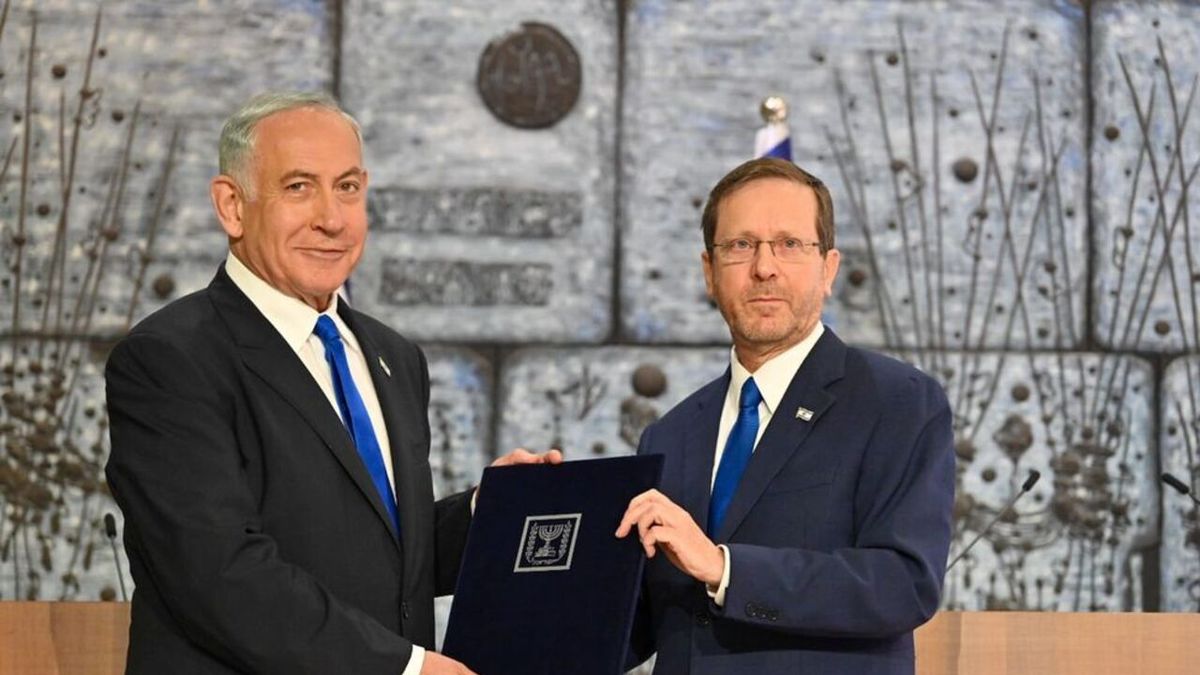 The President of Israel officially appointed Netanyahu to be part of the government