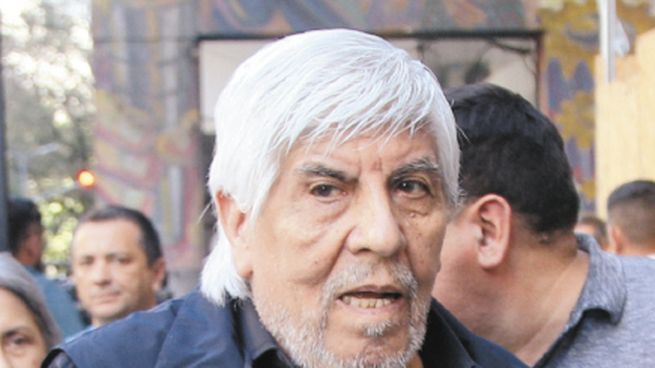 El líder camionero Hugo Moyano.