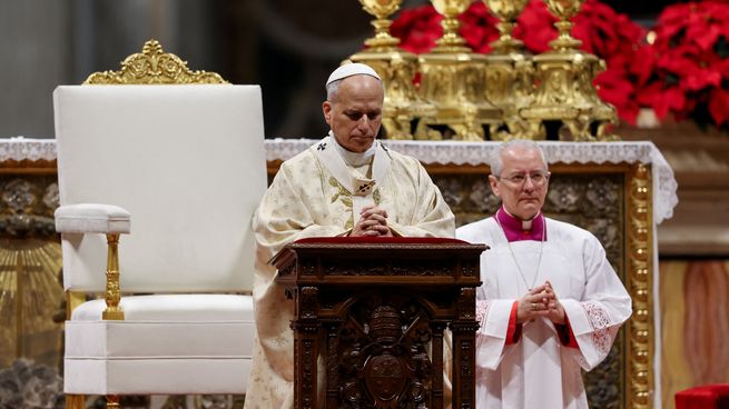 El papa León XIV encabezó la primera misa de 2026.&nbsp;