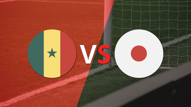 Victoria parcial de Japón sobre Senegal por 2-0
