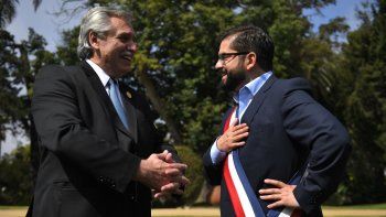 Alberto Fernández invitó al país a Gabriel Boric&nbsp;